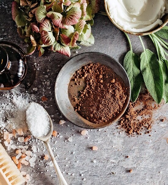 Домашняя базовая пудра с эффектом загара