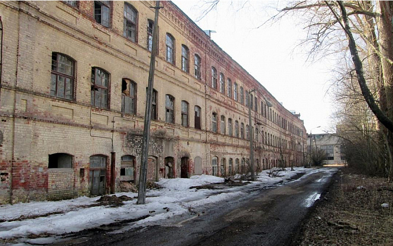 Один из корпусов фабрики "Пролетарий" (бывшей "Бронницы" И.Е. Кузнецова). Фото взято из свободного доступа в интернете.