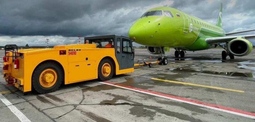 Тягач БелАЗ-54010 в Новокузнецке