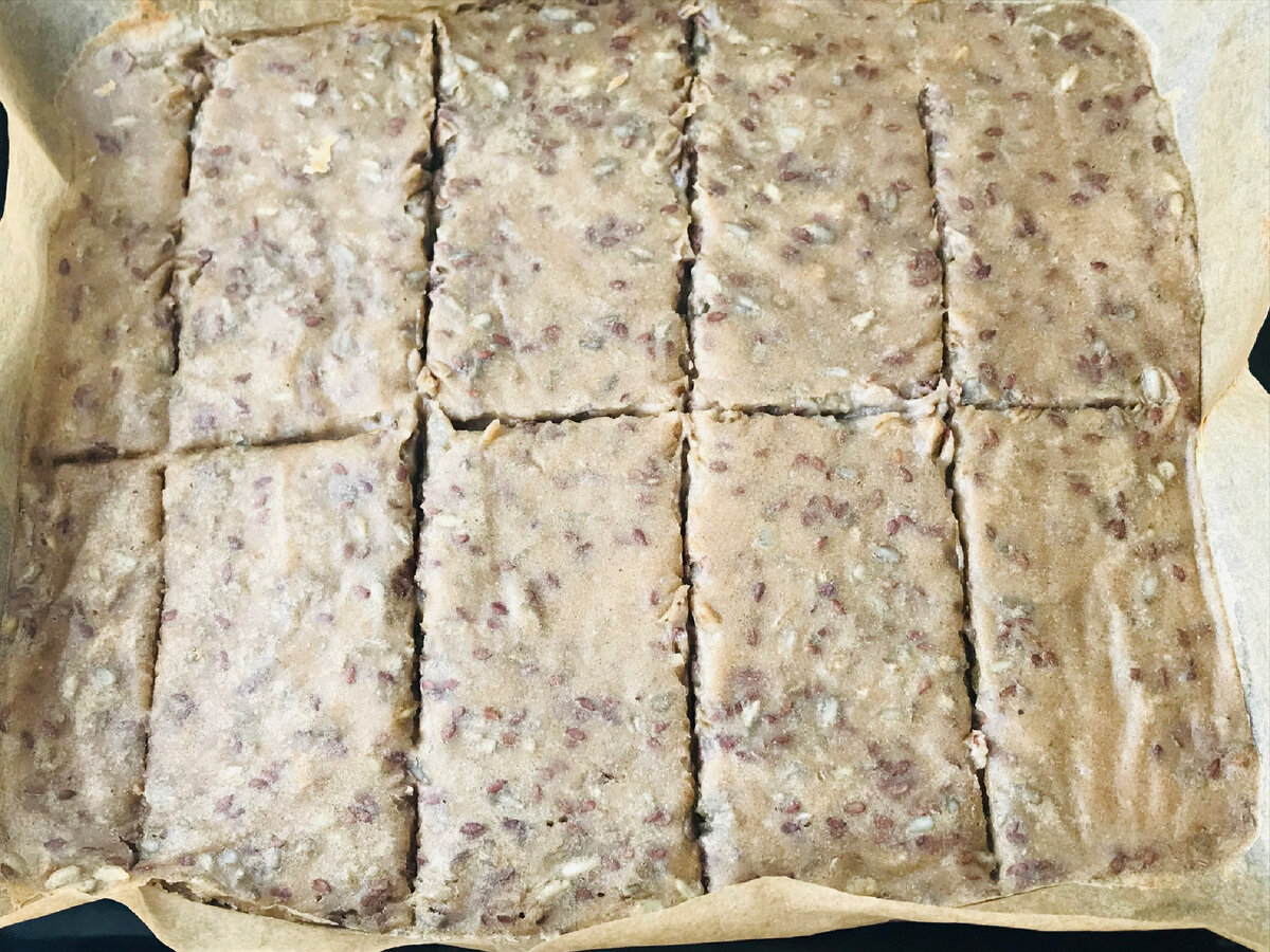 Хлебцы без муки и дрожжей