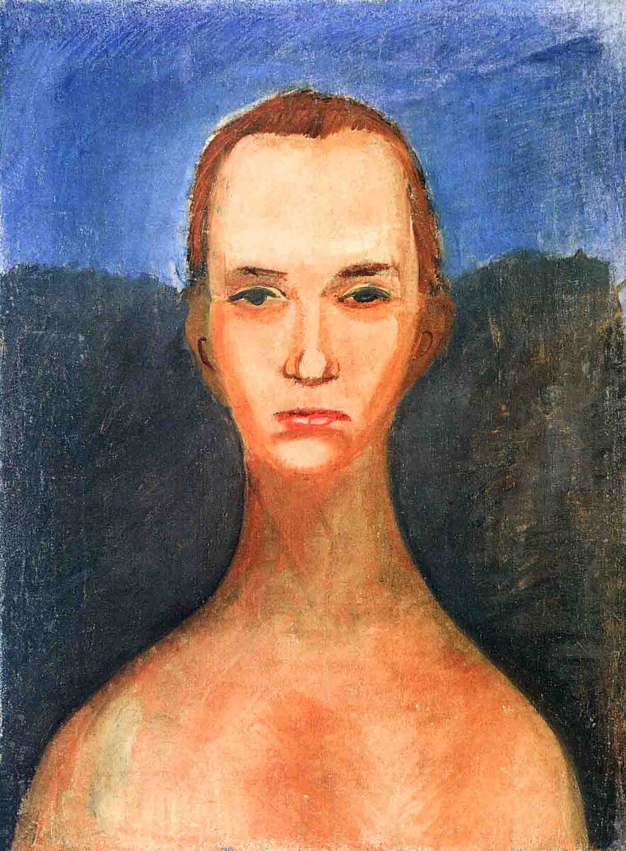 Автопортрет. 1918 год. Частное собрание