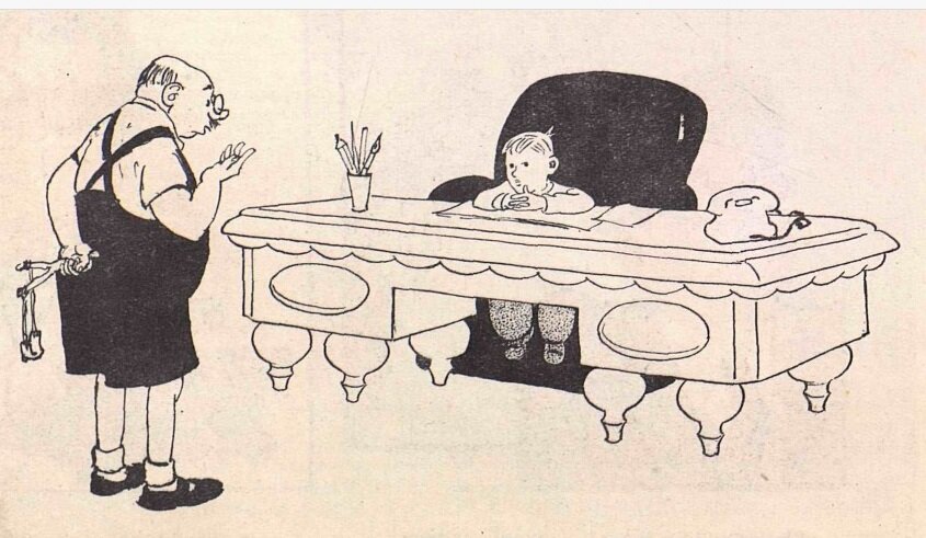 рисунок из журнала "Крокодил"