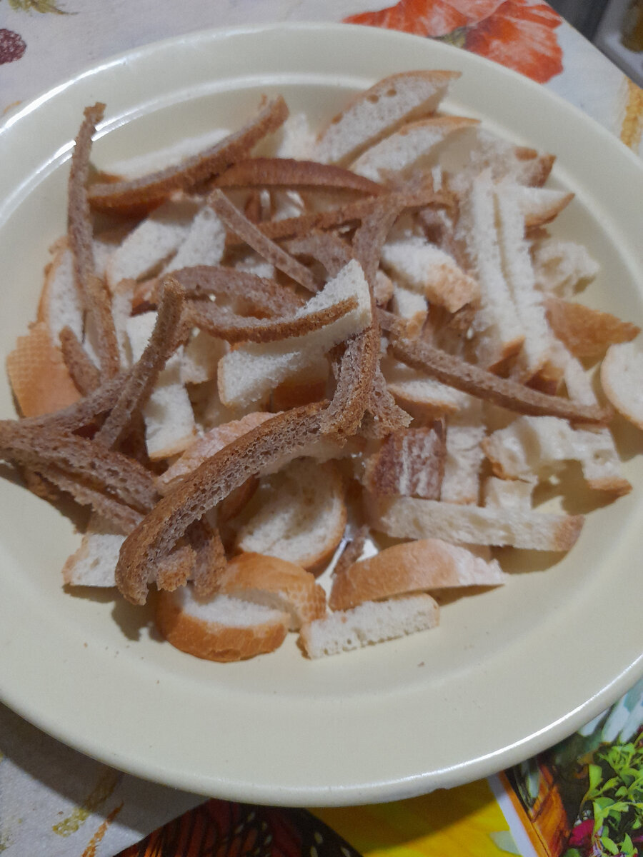 Сухарики для бульона