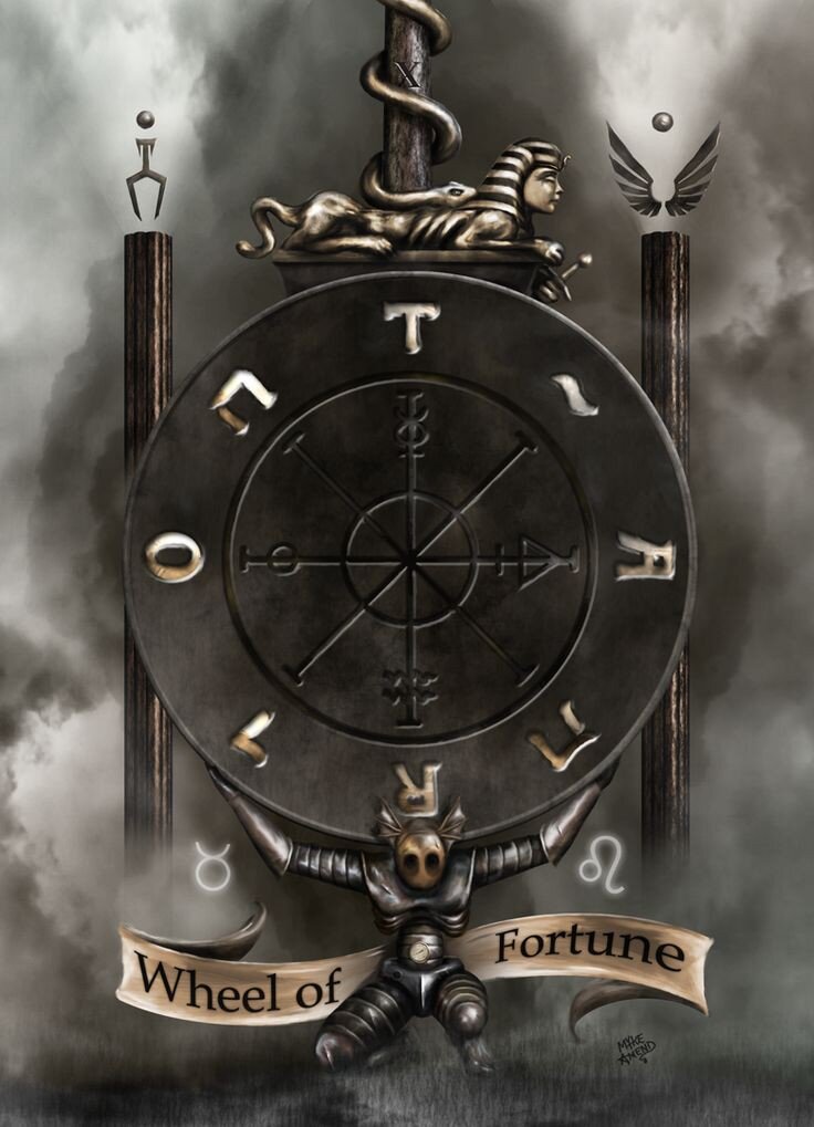 Карта колесо фортуны 10 энергия