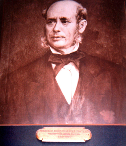 Сеньор Франсишку Аугусту Де Мендос Монтейру(1816-1890), отец Антонио Монтейру.