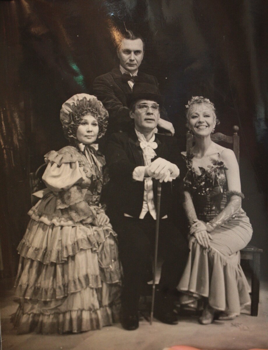 "Танго". Наталья Леонова, Сергей Кошонин, Анатолий Артемов, Татьяна Григорьева.