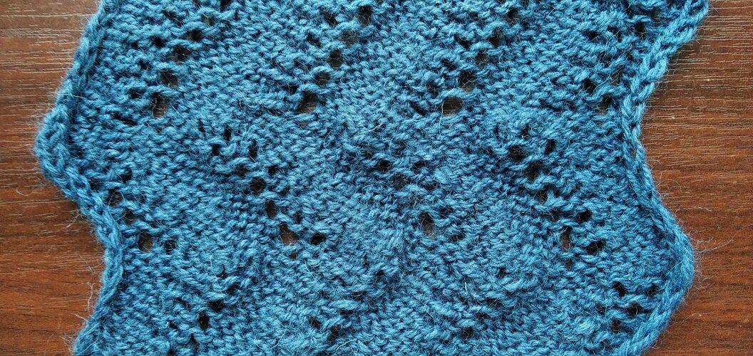 Изнаночная сторона узора