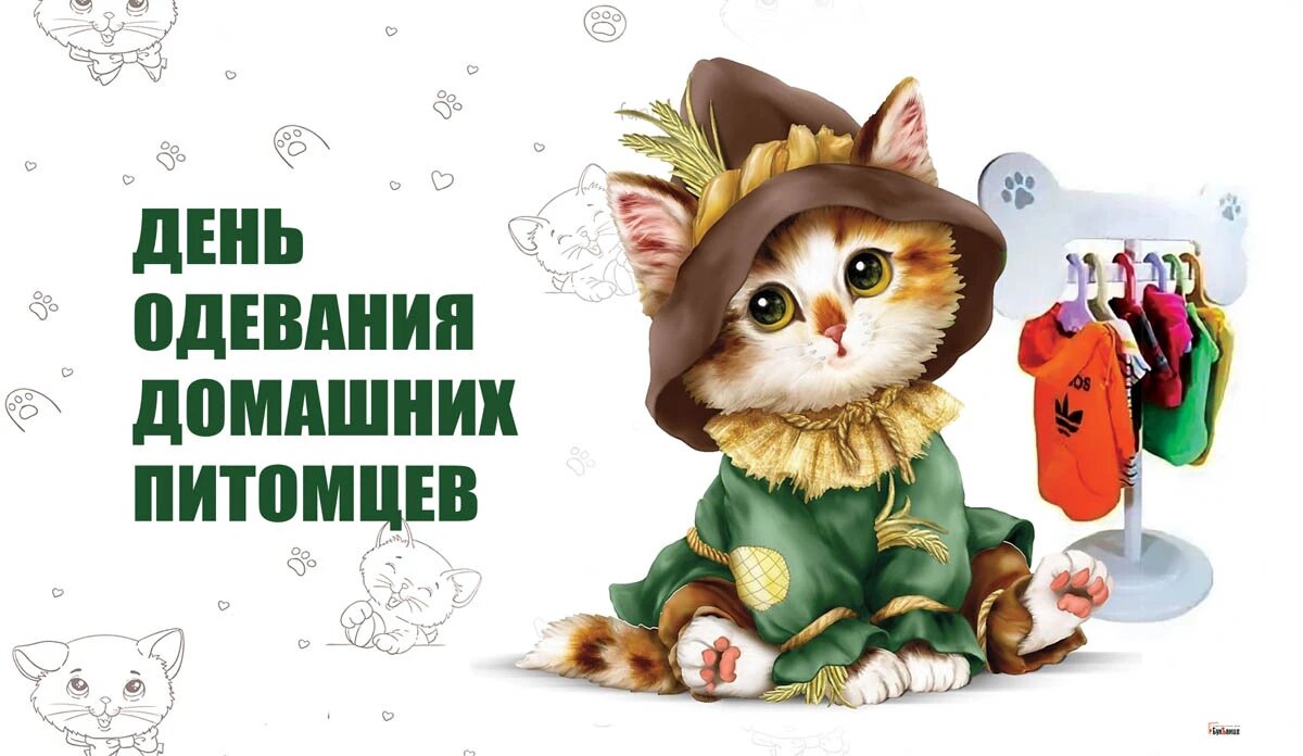 День одевания домашних питомцев. Иллюстрация: «Курьер.Среда»