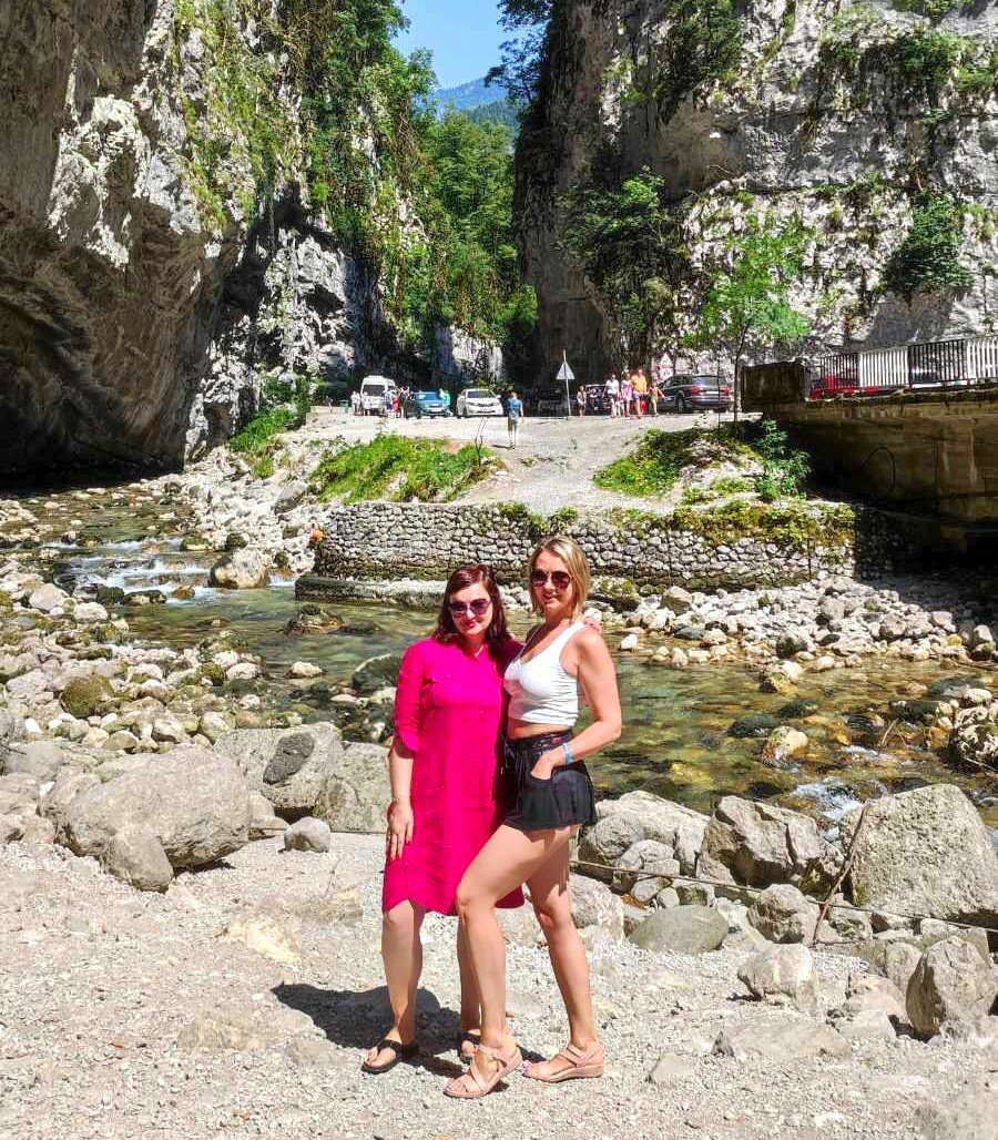 По пути на Рицу. (Фото автора.)