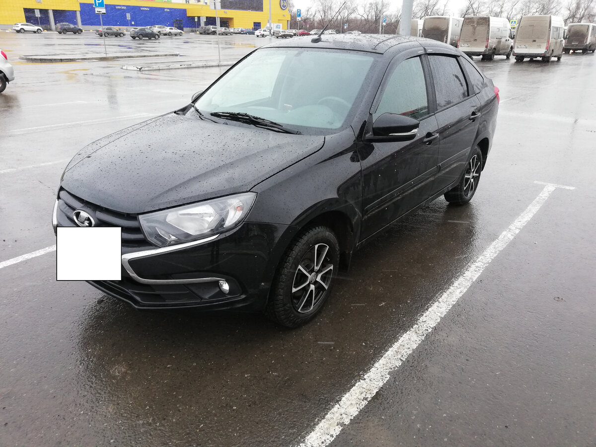 Моя Гранта в кузове лифтбек.