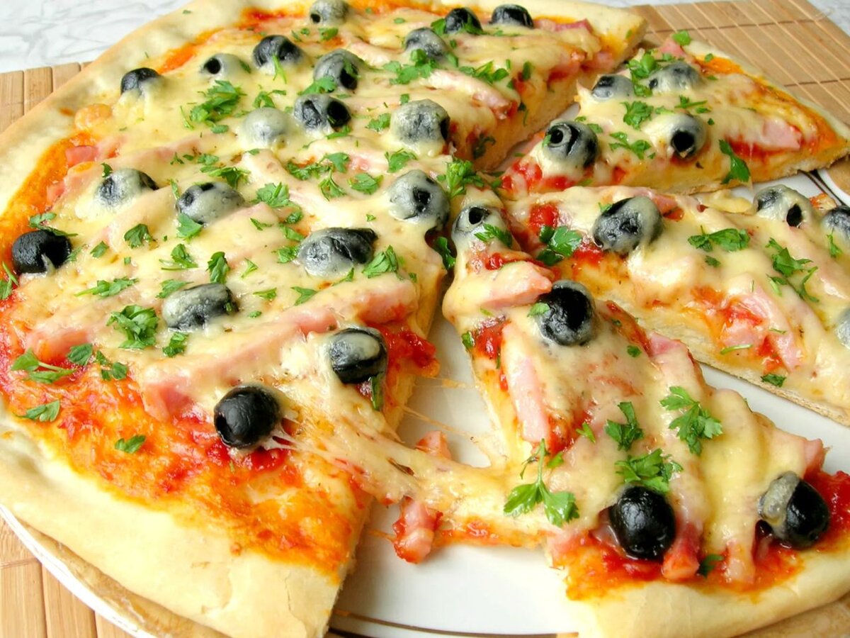 рецепты вкусных пицц в домашних условиях в духовке пошаговый фото 110