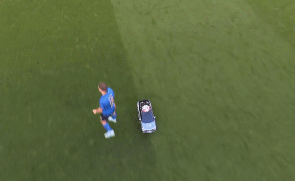 В матче Италия — Испания в полуфинале