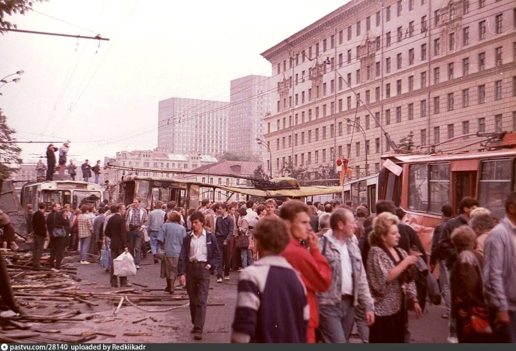 Фото 1991 года москва