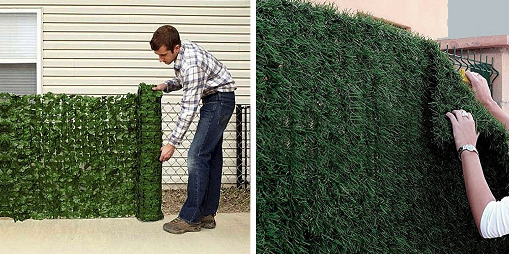 Забор из сетки Рабица: как превратить прозрачное ограждение в ...