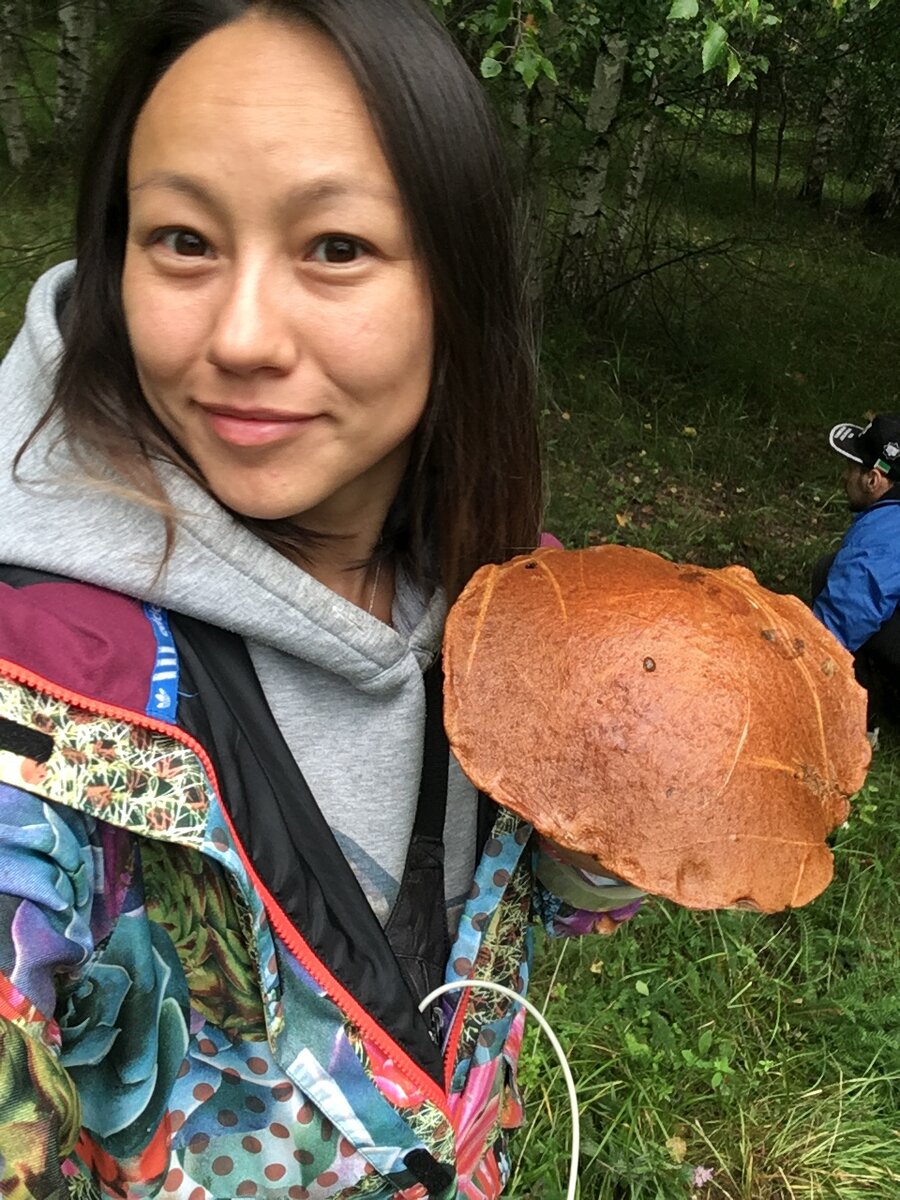 Мой первый подосиновик. Таких я с того года больше не находила.