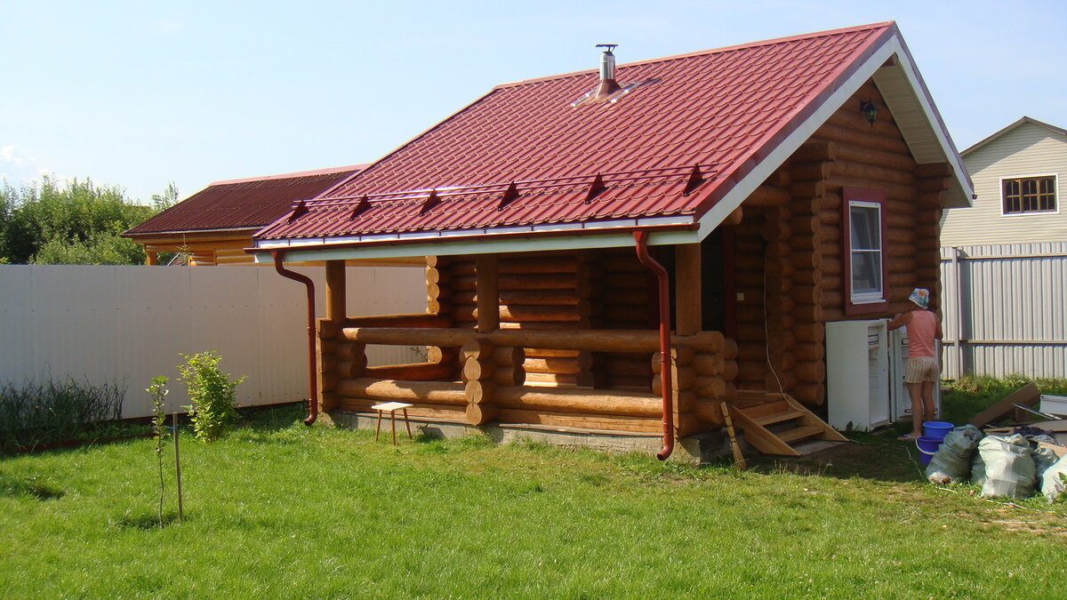 Какой материал выбрать для покрытия крыши бани: разбираемся в этой ...