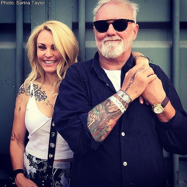 С нынешней супругой Сариной Тейлор (Потгитер)