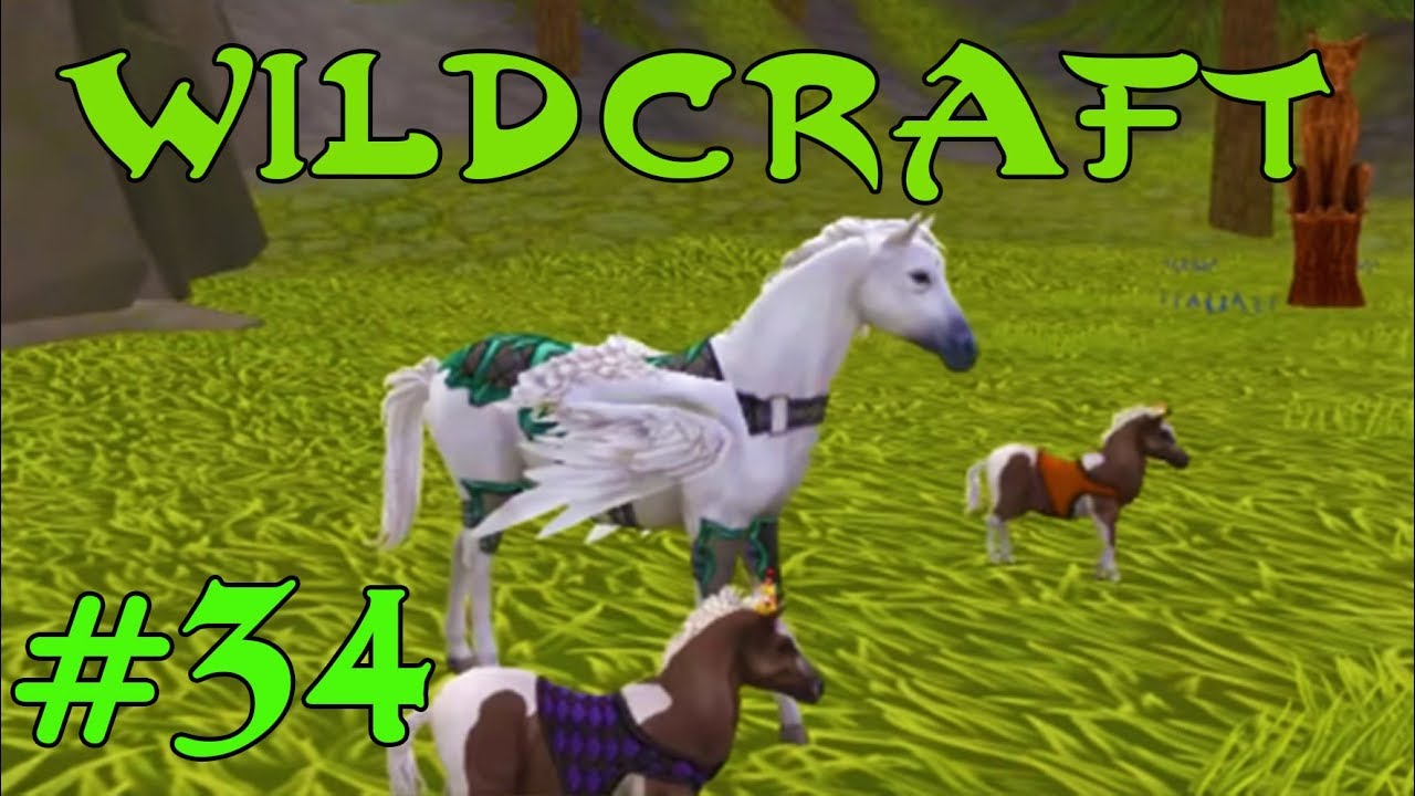 WildCraft Симулятор жизни зверей Онлайн#34 Играем за семью ЛОШАДЕЙ