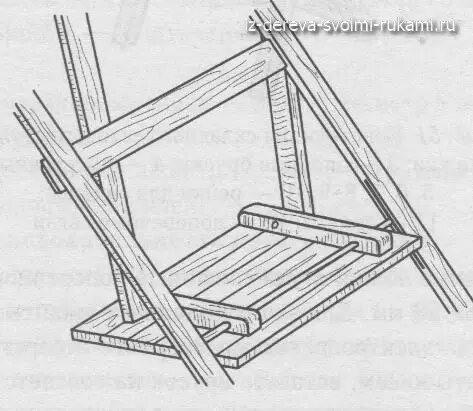 Складной стул своими руками - подробное описание технологии постройки ( фото)