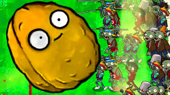 ГИГАНТСКИЙ ОРЕХ ПРОТИВ ЗОМБИ! ► Plants vs. Zombies #18 ПвЗ | PvZ