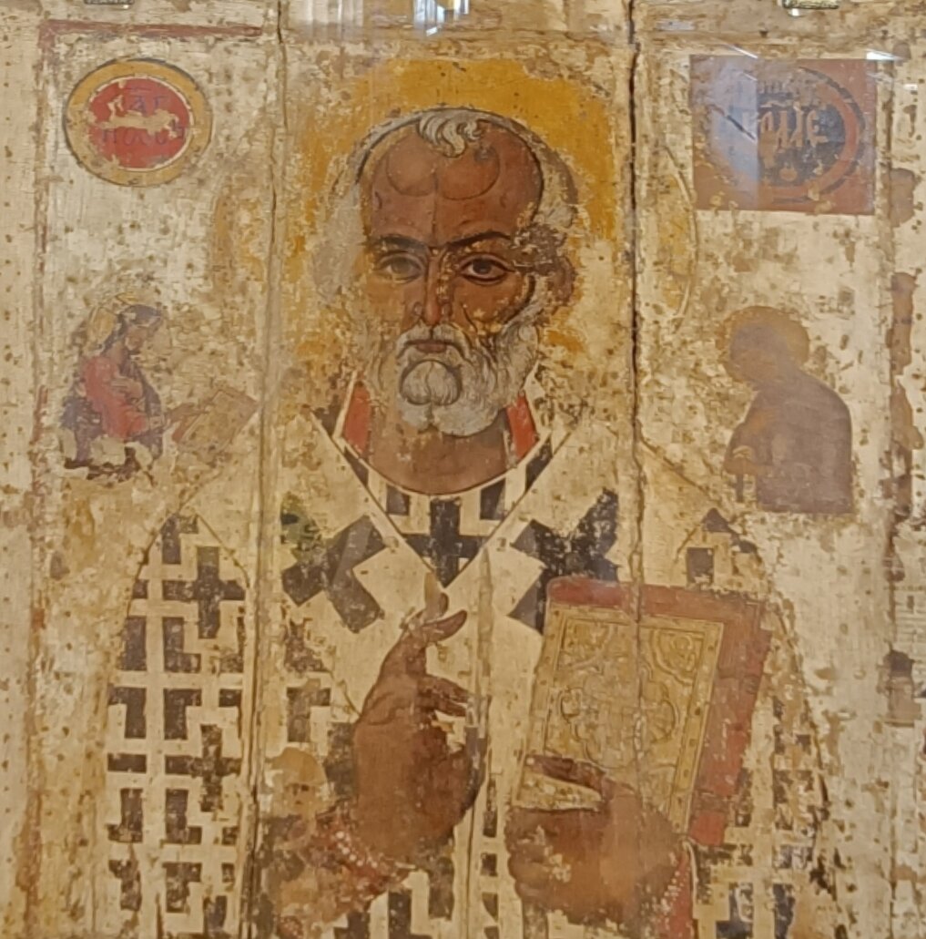 Икона Николая Чудотворца в Муроме. XIII в.  Фото автора