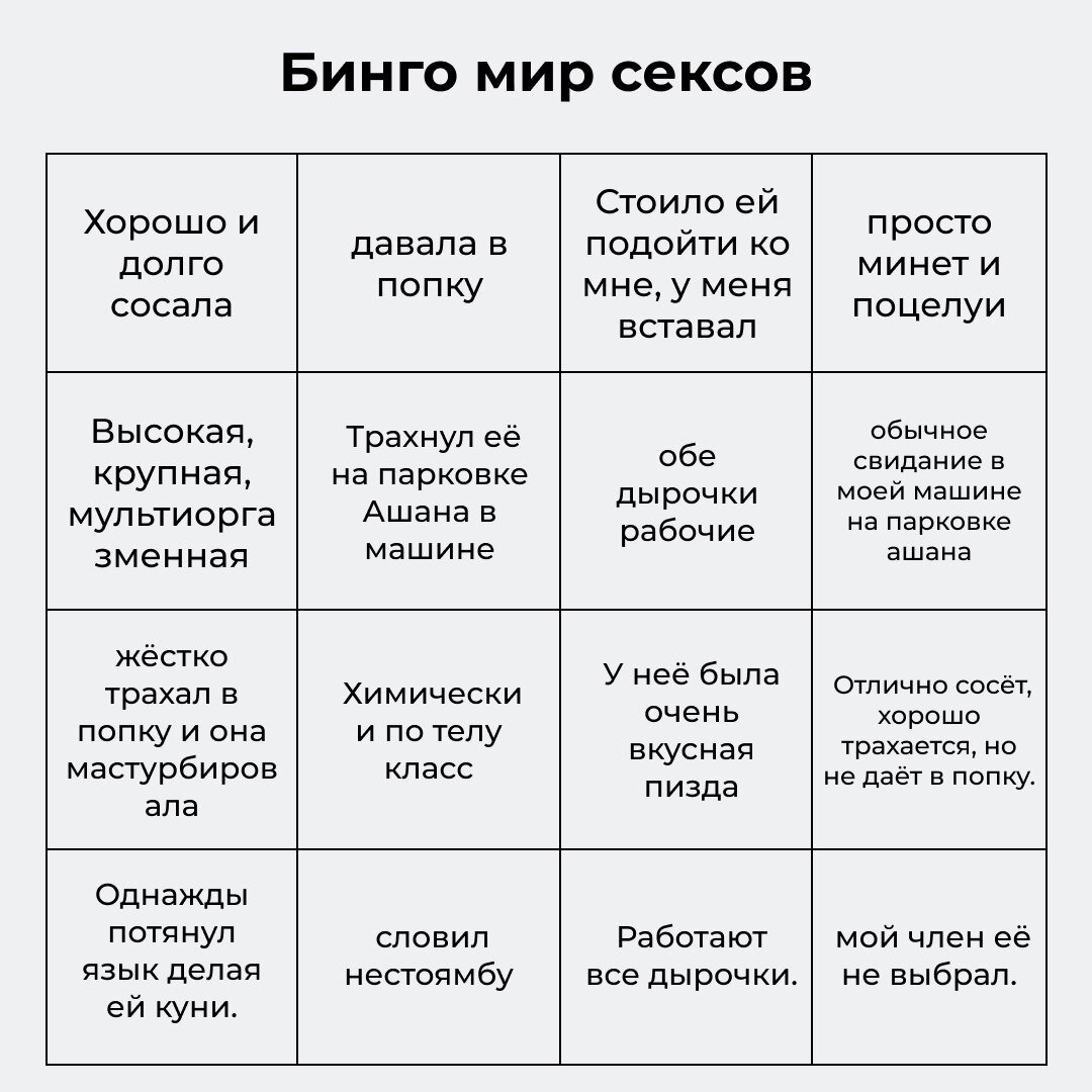 "пацаны у кого хотя будет хотя бы один балл бан" - написала у себя авторка картинки