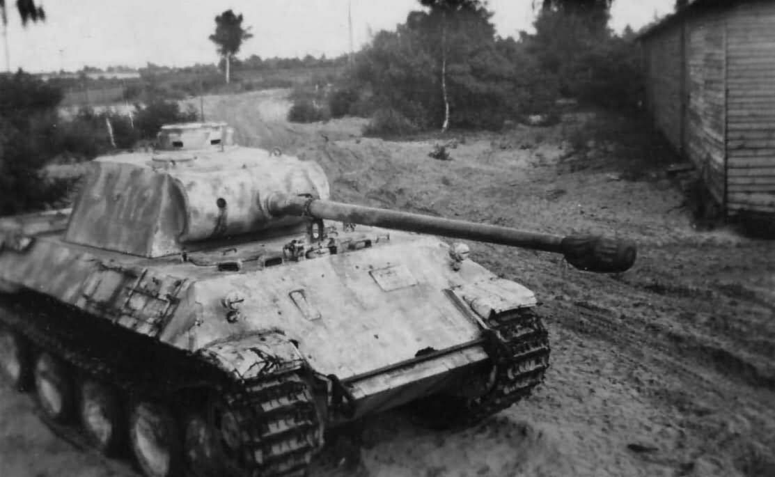 Pz.Kpfw.V Ausf.D номер 112 4-го танкового полка