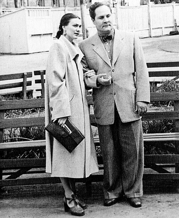 Галина с первым мужем 