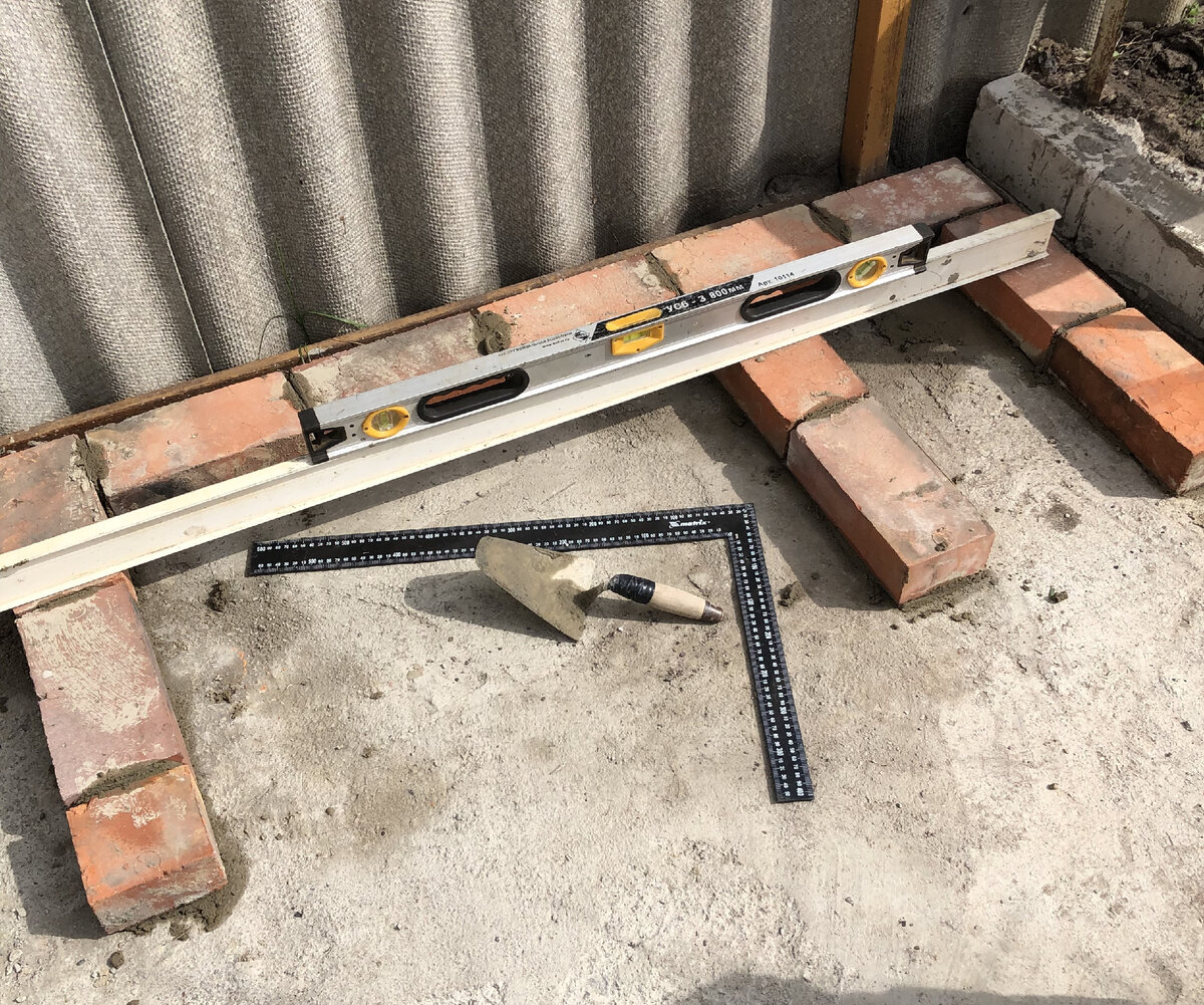 Мангал из кирпича