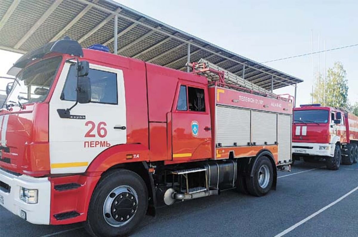    В Пермском крае 105 человек эвакуировали из-за пожара в поликлинике