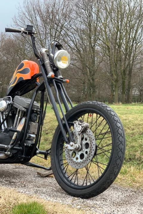 Chopper вилка Girder
