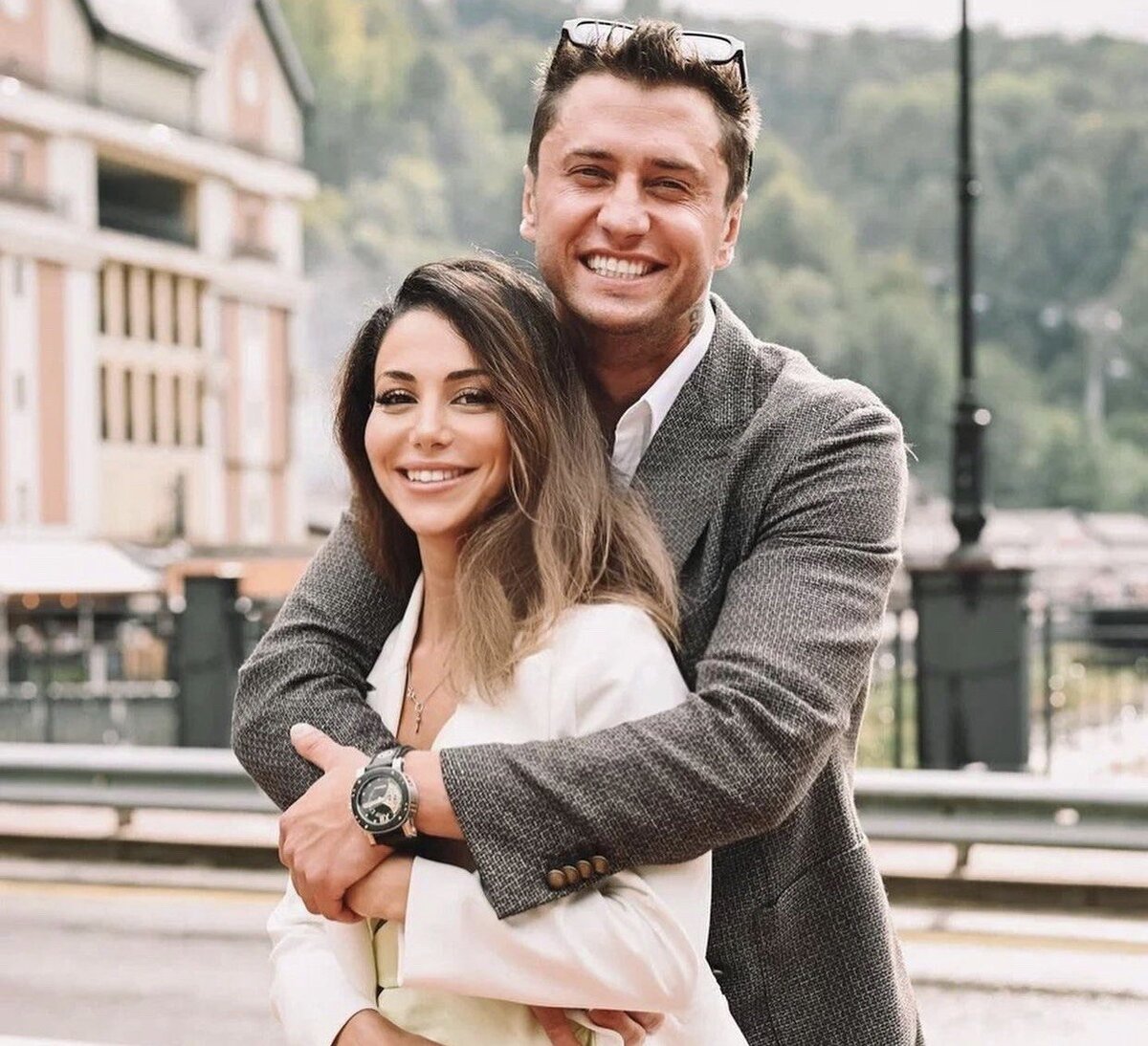 Павел Прилучный и Зепюр Брутян. Фото: соцсети Зепюр Брутян