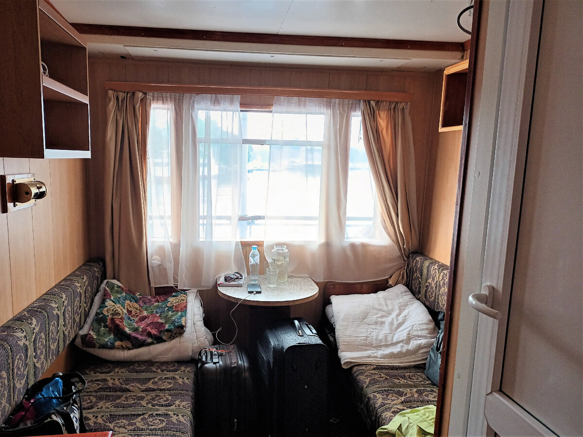 Наша каюта на К.А.Тимирязеве