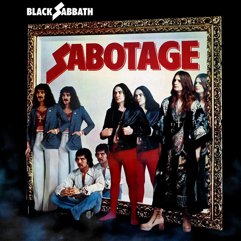 Обложка альбома Black Sabbath – Sabotage (1975)