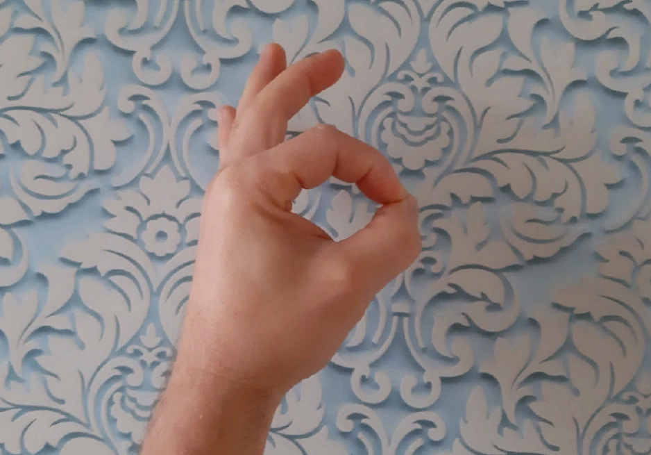 Сразу понятно: с пальцами все ОК!