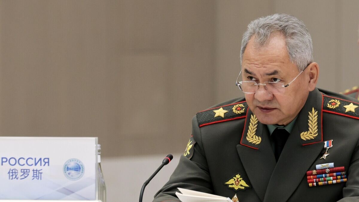    Министр обороны РФ Сергей Шойгу во время совещания министров обороны государств-членов Шанхайской организации сотрудничества© РИА Новости / Пресс-служба Минобороны РФ