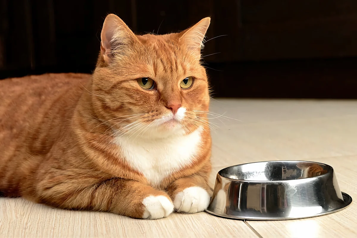 кот умоляет. кот просит еду. миска для кота. кот с пустой миской. миска для кота.