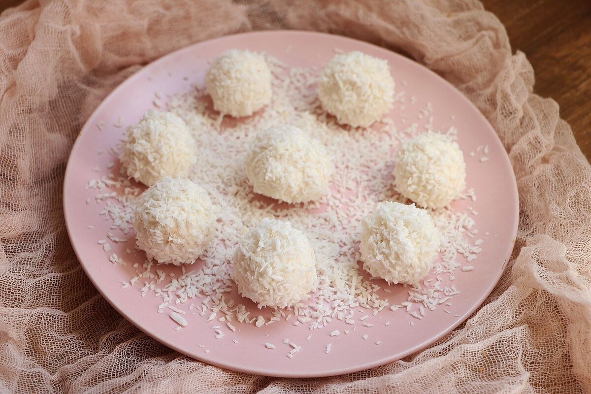 творожные рафаэллки