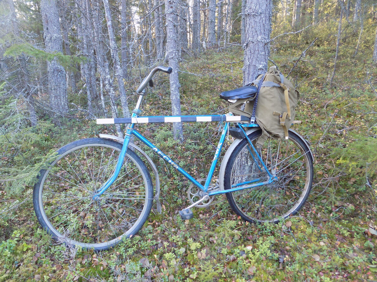 Велосипед исследователя. Всё самое необходимое и ничего лишнего.