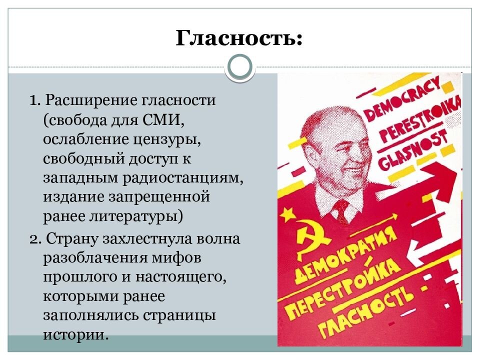 Что такое гласность