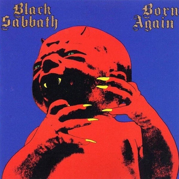 Обложка альбома Black Sabbeth "Born Again"