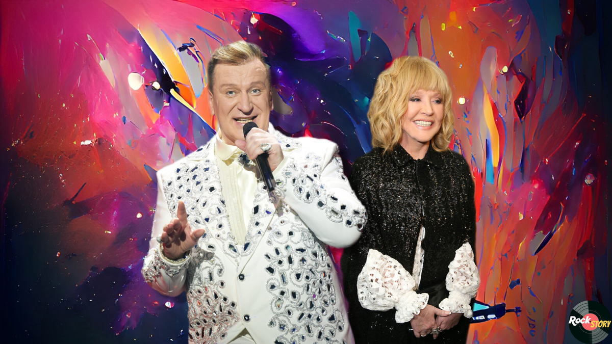 На фотографии: Сергей Пенкин и Алла Пугачева 