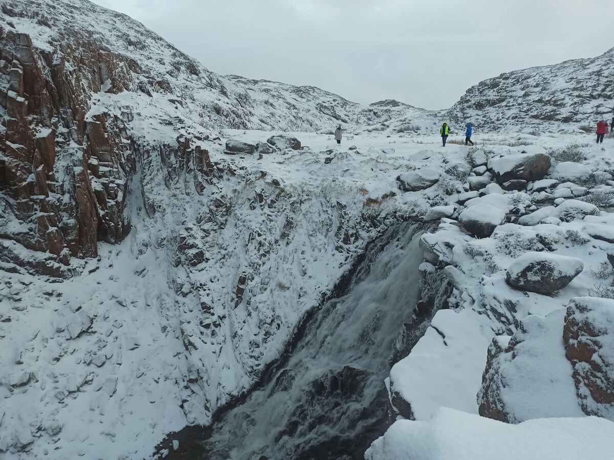 Арктический водопад