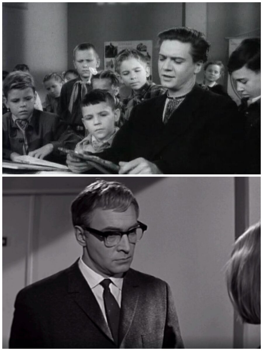 Сергей Николаевич (актёр Ю. Боголюбов) и Илья Семёнович (актёр В. Тихонов) 