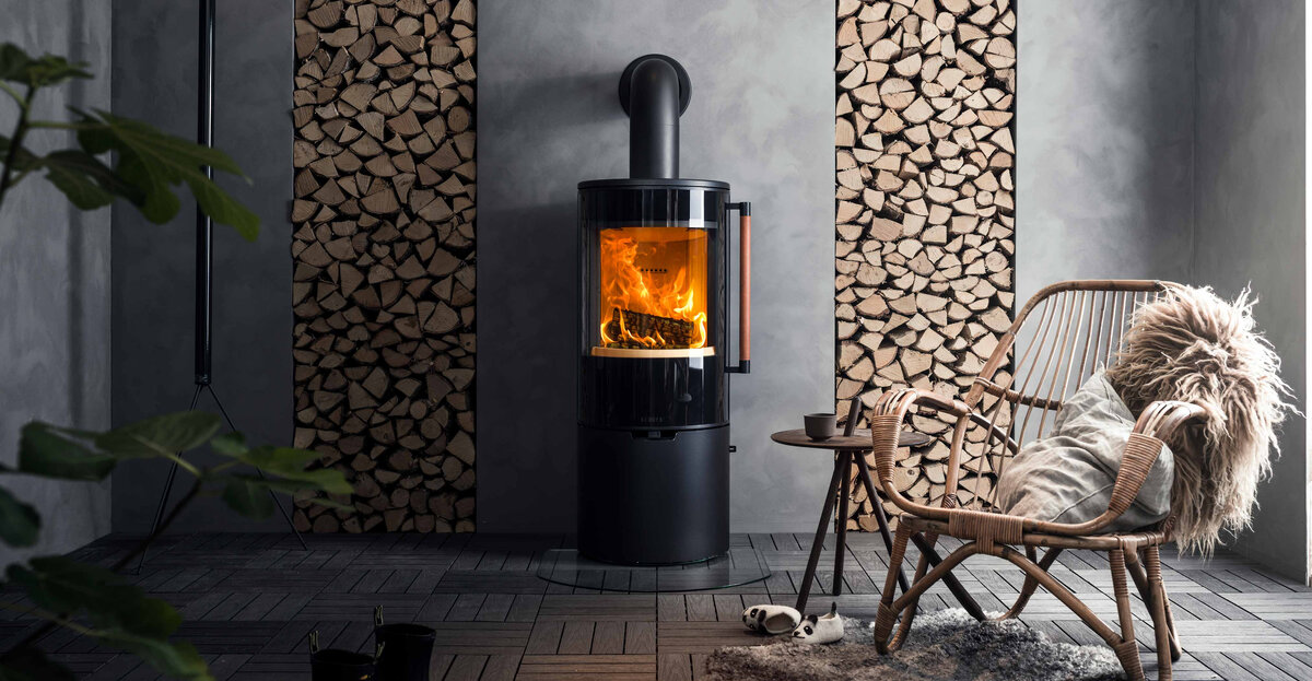 Печь-камин K900 (Keddy)