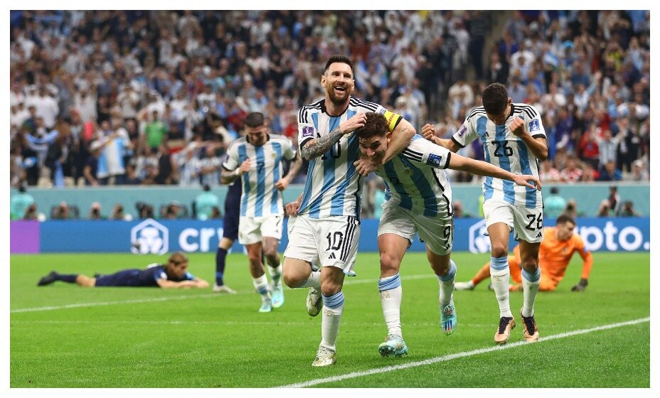    Лионель Месси провел 25-й матч на ЧМ и повторил рекорд Лотара Маттеуса. Фото: Reuters