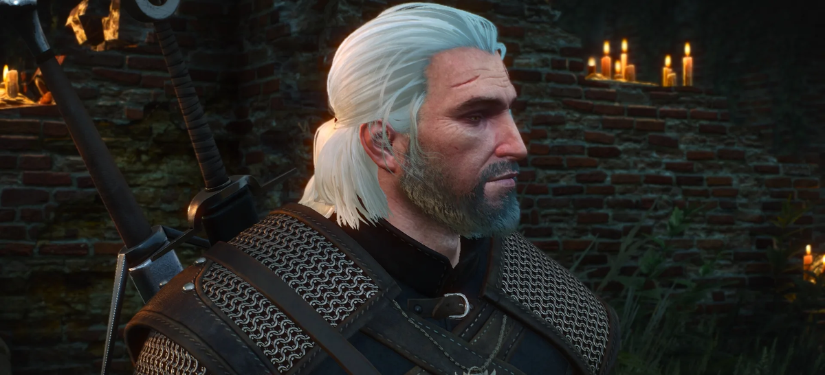 Геральт с бородой