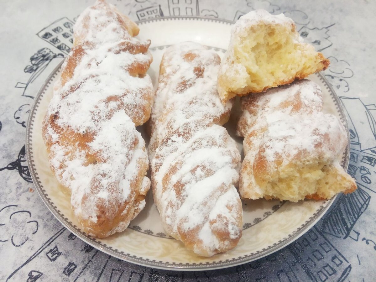 Творожные булочки вкусные и аппетитные