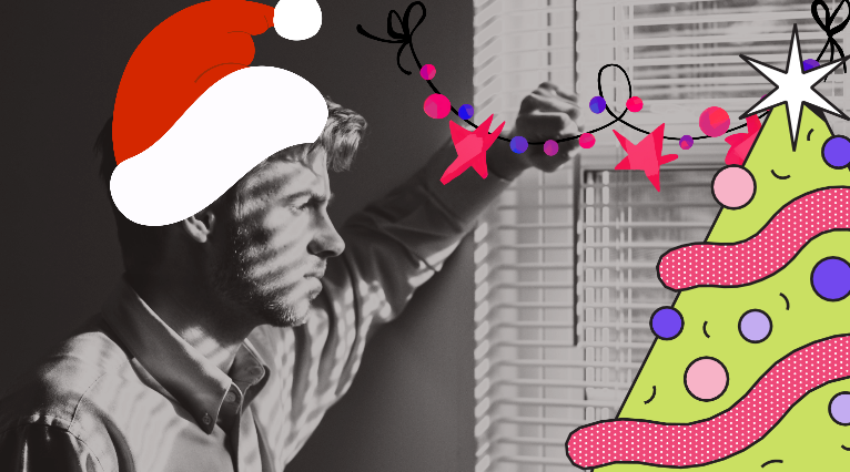 Кого перед Новым годом ничего не радует? Поставьте плюсики в комментариях. Авторский коллаж