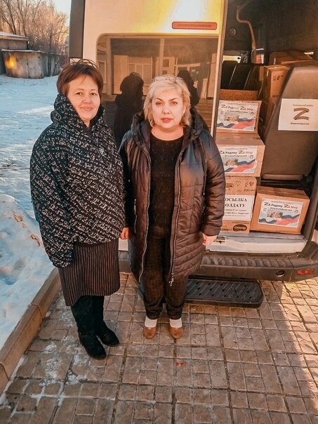    Очередная партия гуманитарной помощи для бойцов СВО отправлена из Новоорского района Марина Шарт